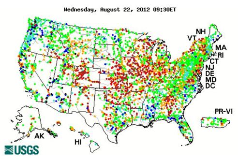 usgs wednesday 22 aug 2012